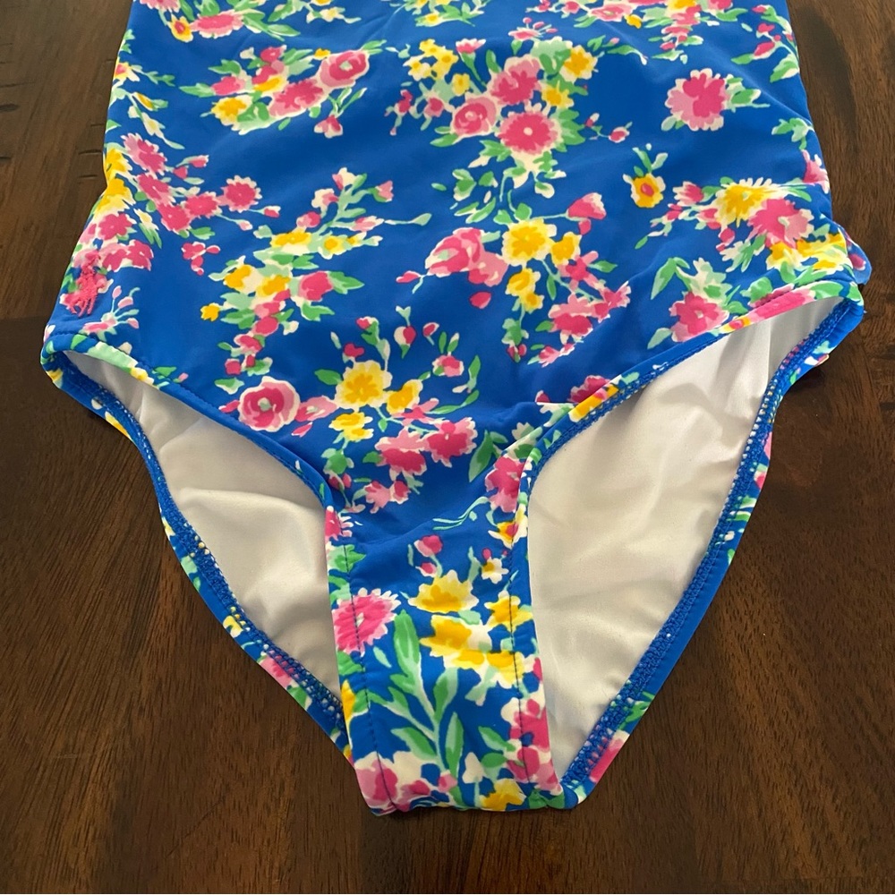 Ralph Lauren Floral Print One Piece Swimsuit - Picture 3 of 7